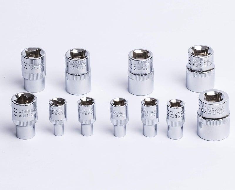 eHomeA2Z 11 Pc E-Torx Female Star Drive Sockets Set CR-V Steel E4 - E20 - Image 4